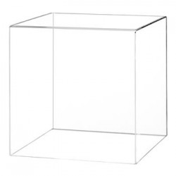 Capot cube plexiglas - 15 CM