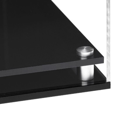 Vitrine Exposition En Plexiglas Avec Socle Bois - Pour Gant De Boxe (sur Mesure)