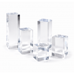 Socle cube et platine en...