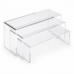 Socle Pont en U en plexiglas